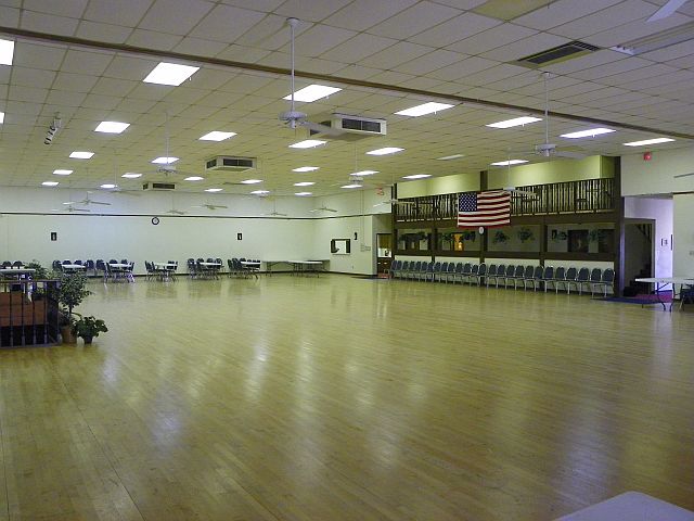 Floor at Swingtime Center