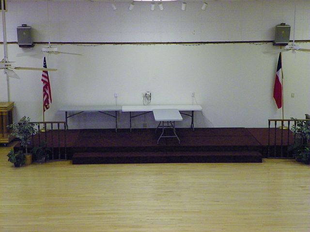 Stage at Swingtime Center